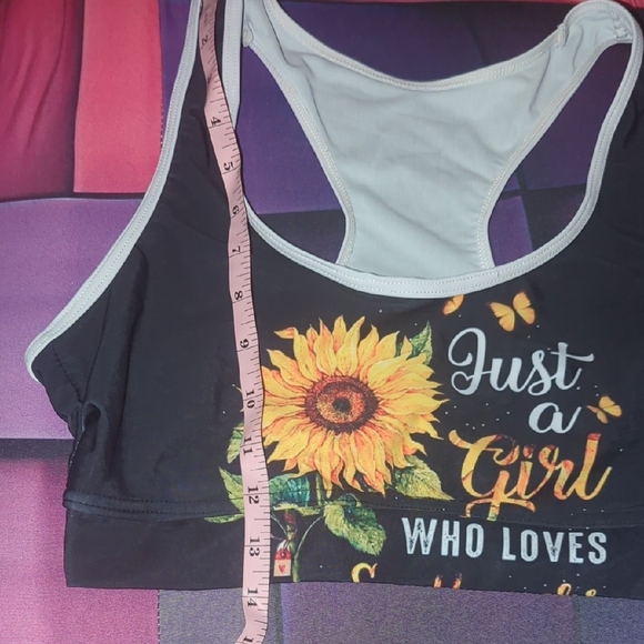 Activewear Set 🌻 Sports Bra and Leggings L - Picture 15 of 16